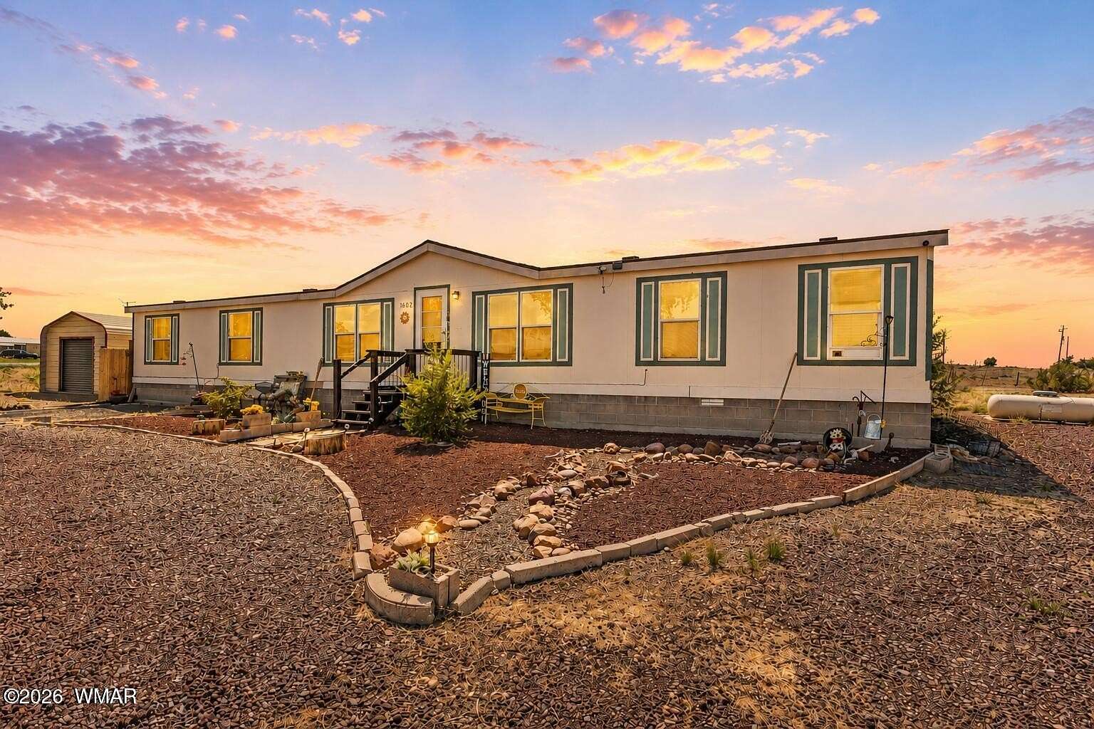 2.5 Acres of Land with Home for Sale in Taylor, Arizona