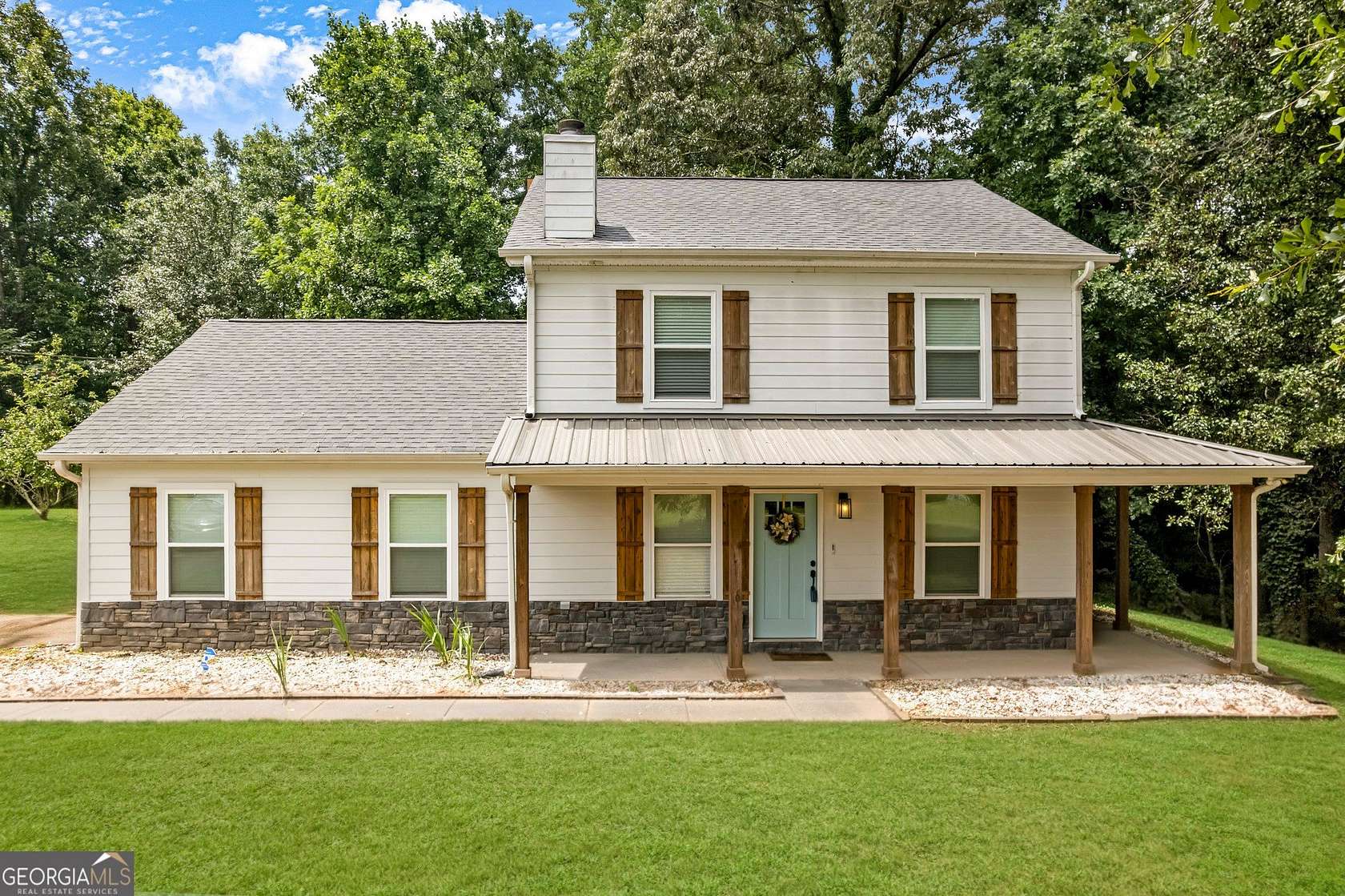 1.5 Acres of Land with Home for Sale in McDonough, Georgia