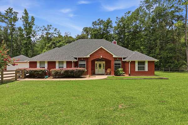 5.38 Acres of Land with Home for Sale in Monticello, Florida
