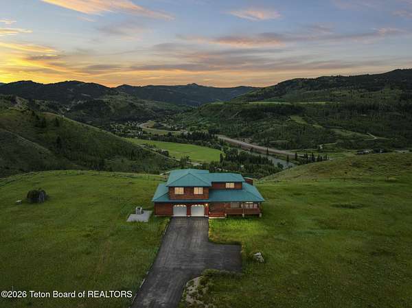9.52 Acres of Land with Home for Sale in Jackson, Wyoming