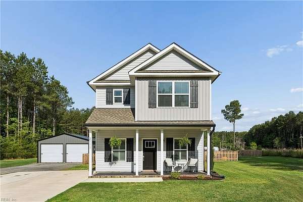 3.72 Acres of Land with Home for Sale in Suffolk, Virginia