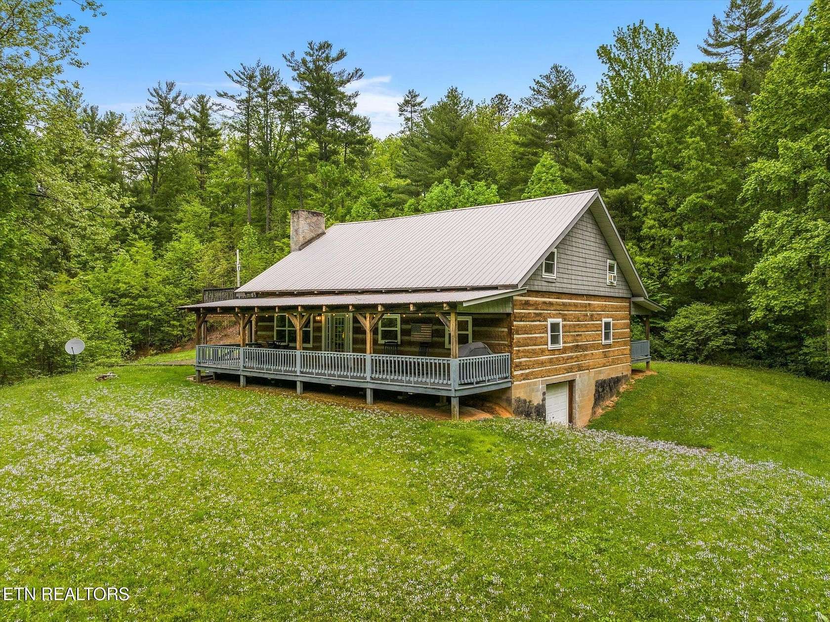 18 Acres of Recreational Land with Home for Sale in Hartford, Tennessee