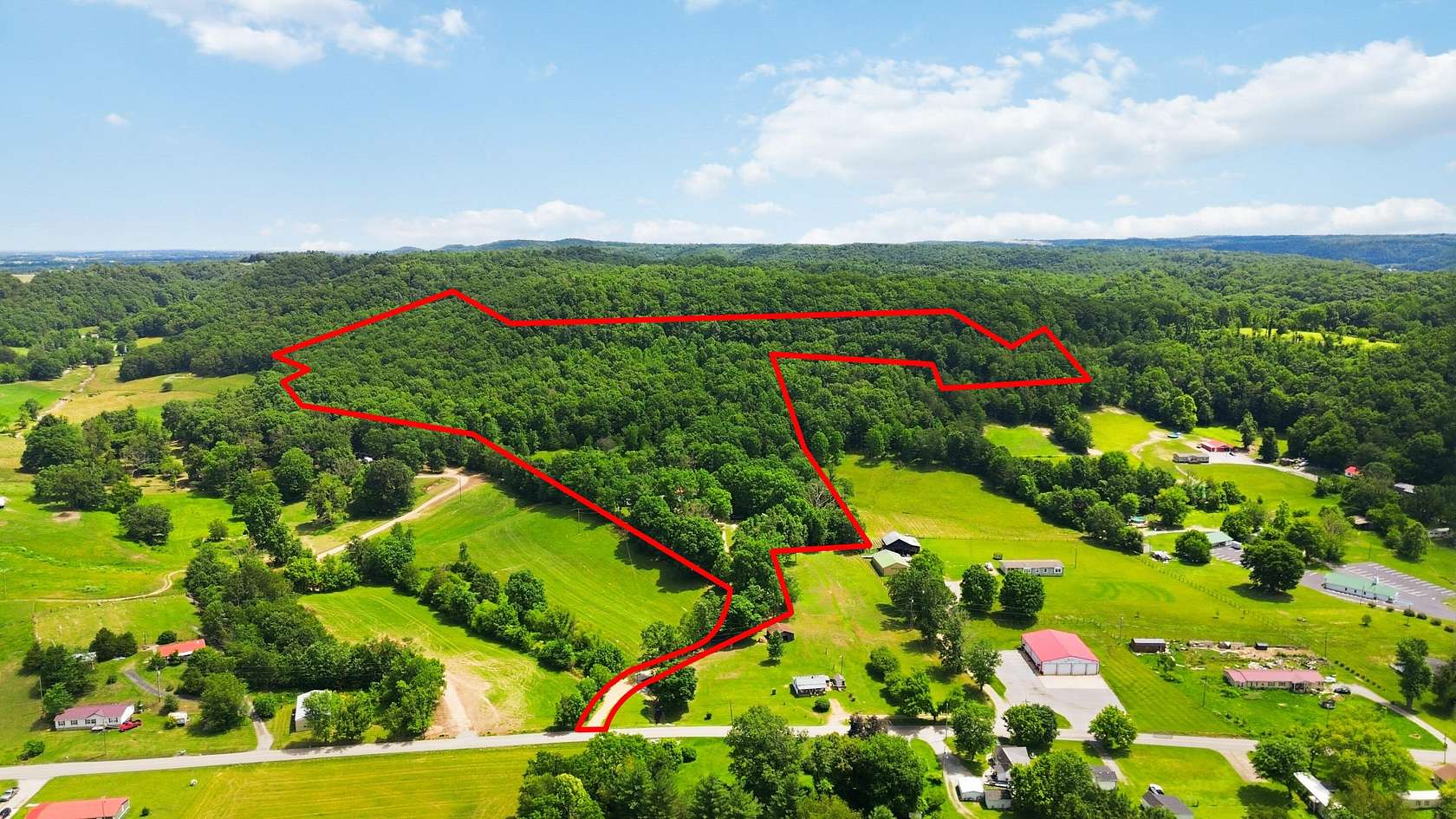47 Acres of Land with Home for Sale in Stanford, Kentucky