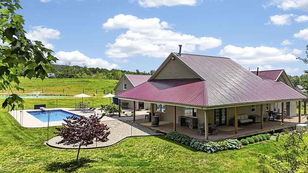5 Acres of Land with Home for Sale in Bainbridge, Ohio
