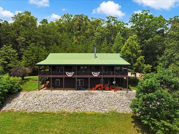 10 Acres of Land with Home for Sale in Tellico Plains, Tennessee