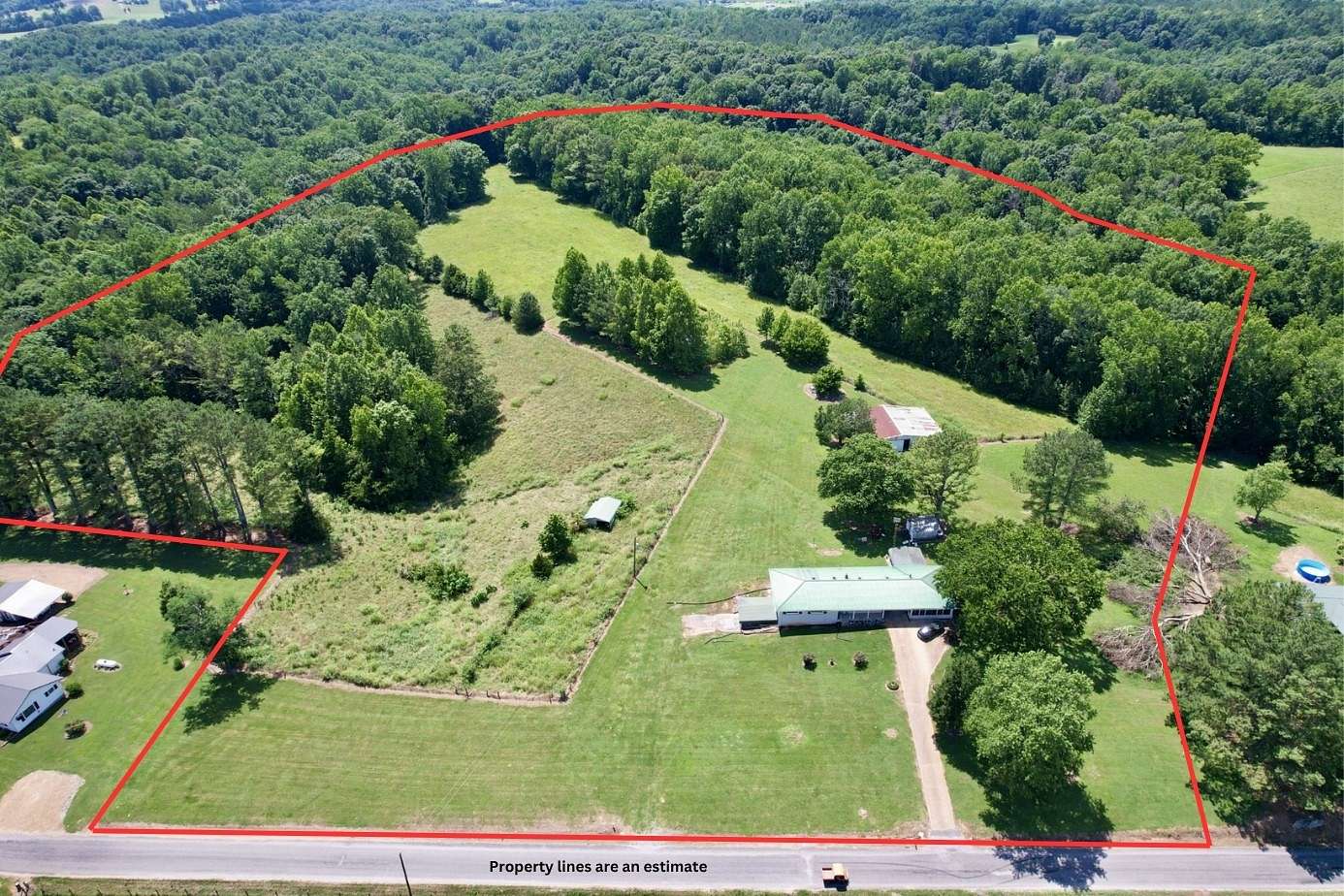 21.8 Acres of Land with Home for Sale in Westpoint, Tennessee