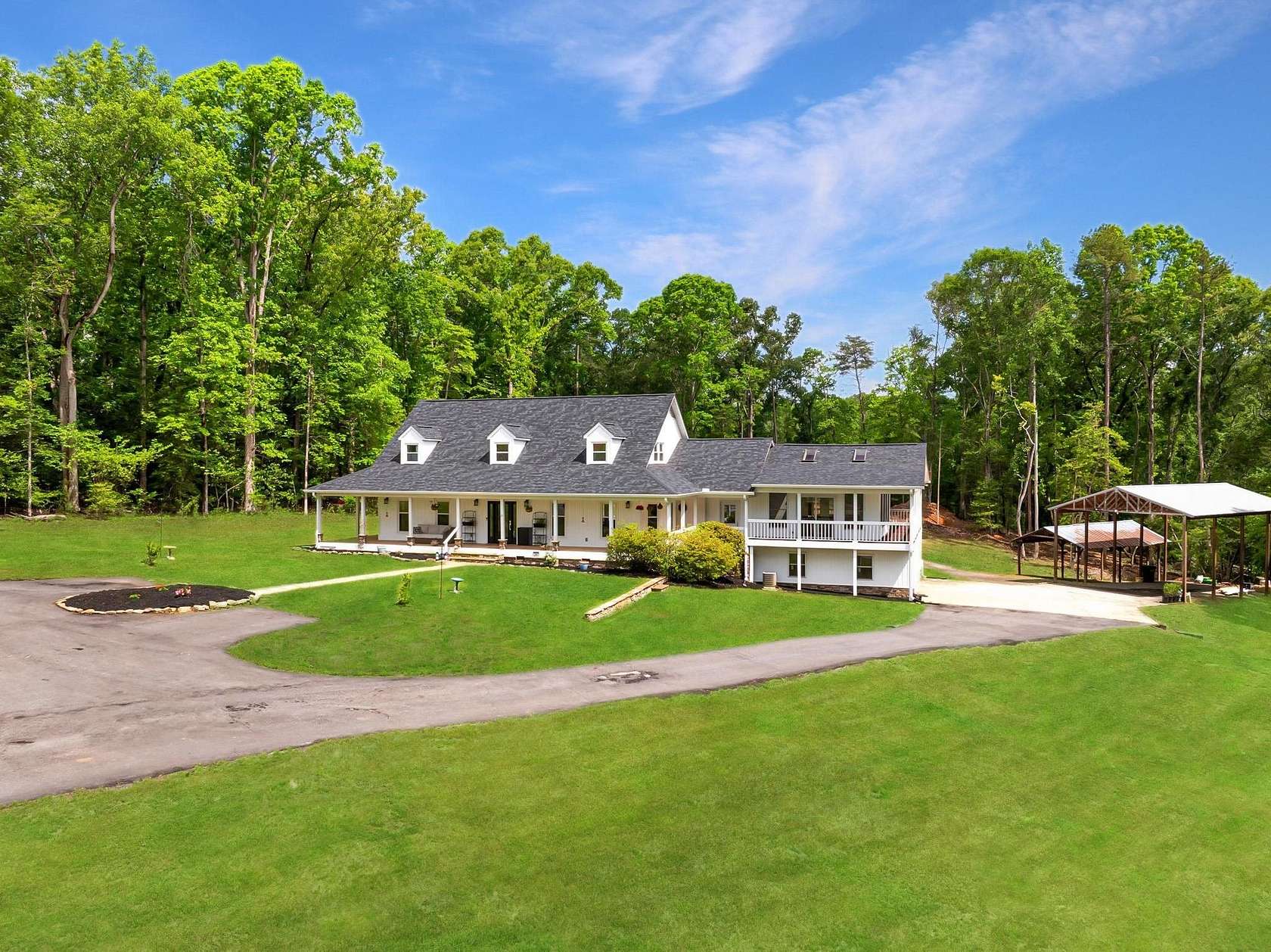 5.15 Acres of Land with Home for Sale in Greer, South Carolina
