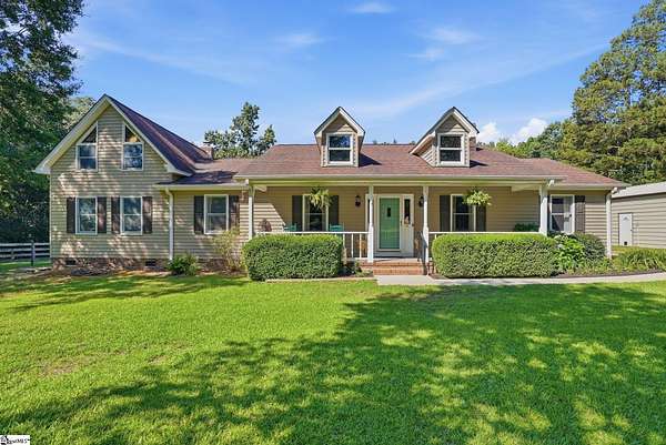 7.4 Acres of Land with Home for Sale in Honea Path, South Carolina