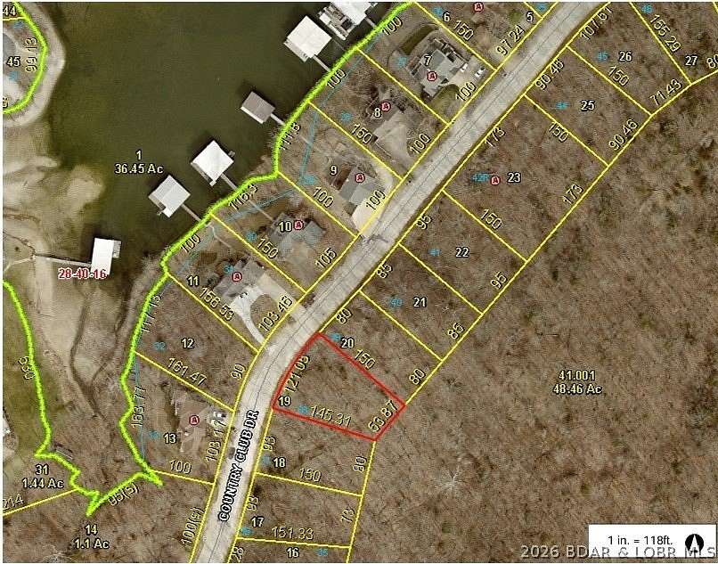 0.33 Acres of Residential Land for Sale in Village of Four Seasons, Missouri