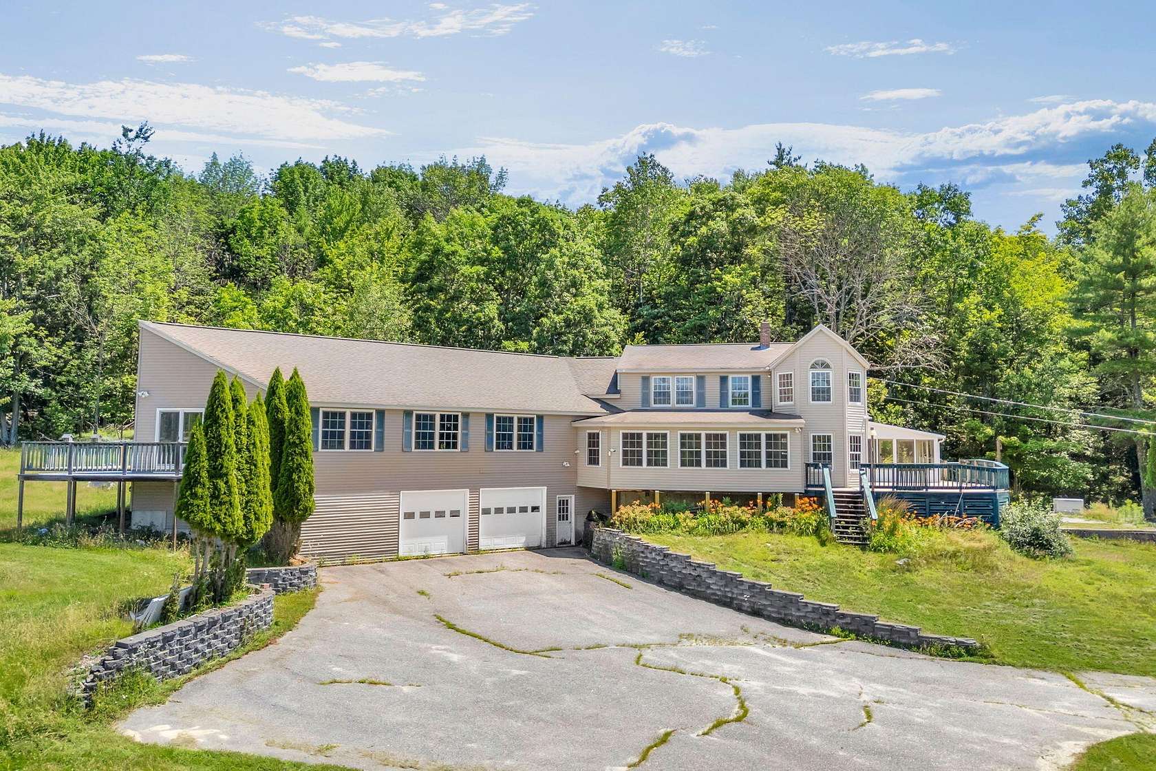 11 Acres of Land with Home for Sale in Waterboro, Maine