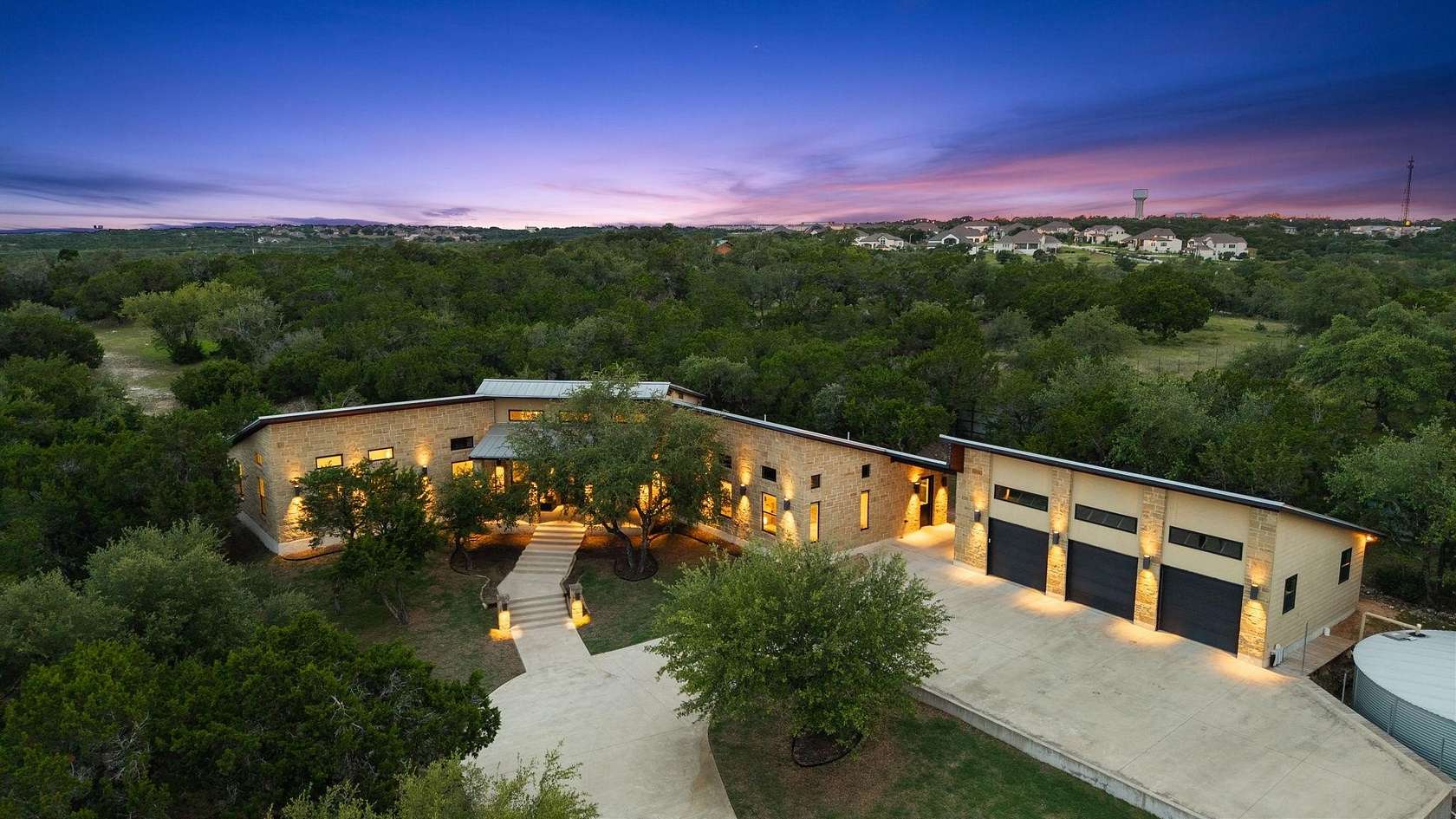 3.13 Acres of Land with Home for Sale in Austin, Texas