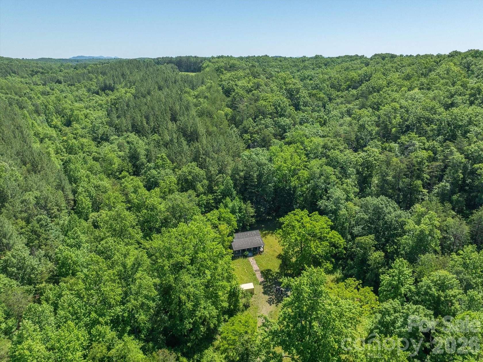 349 Acres of Land with Home for Sale in Mill Spring, North Carolina