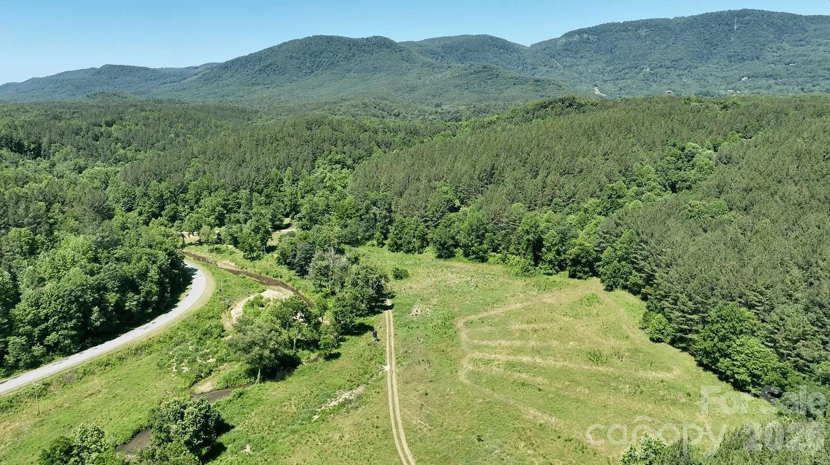 349 Acres of Land with Home for Sale in Mill Spring, North Carolina