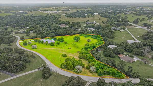 5.3 Acres of Land with Home for Sale in Weatherford, Texas
