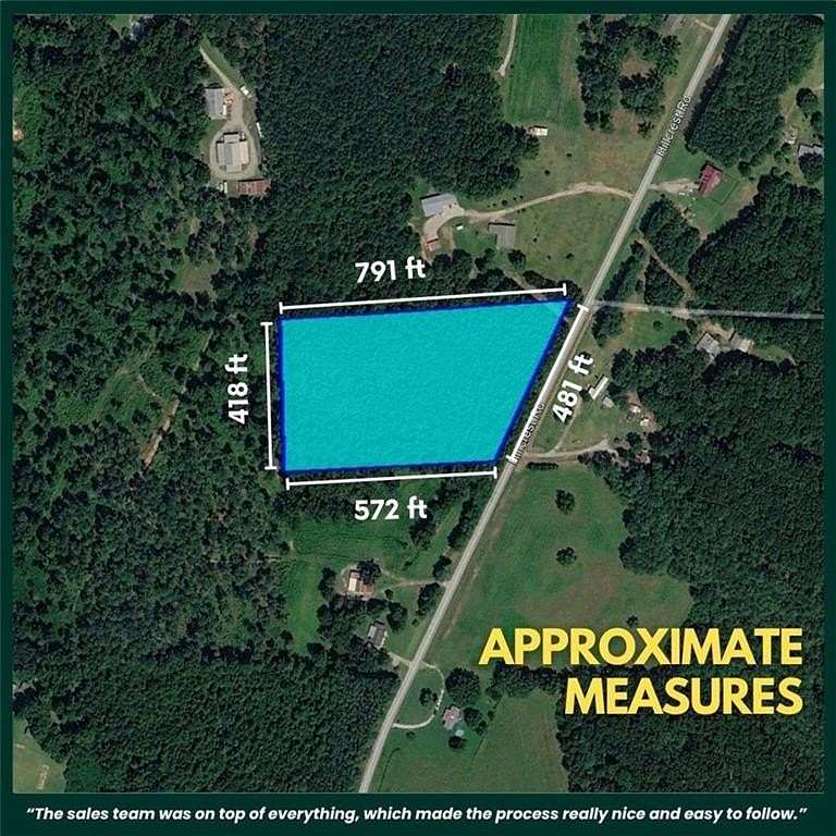 6.63 Acres of Land for Sale in Bowdon, Georgia