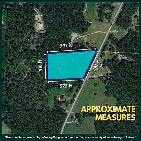 6.63 Acres of Land for Sale in Bowdon, Georgia