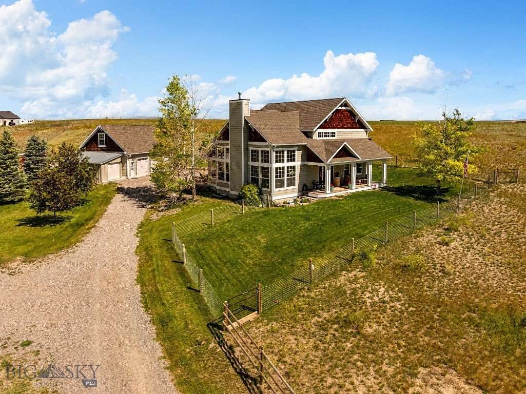 5 Acres of Land with Home for Sale in Three Forks, Montana