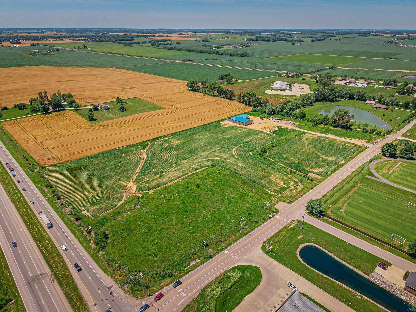 11.5 Acres of Land for Sale in Fort Branch, Indiana