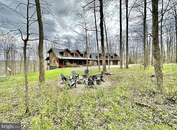11 Acres of Land with Home for Sale in Grantsville, Maryland