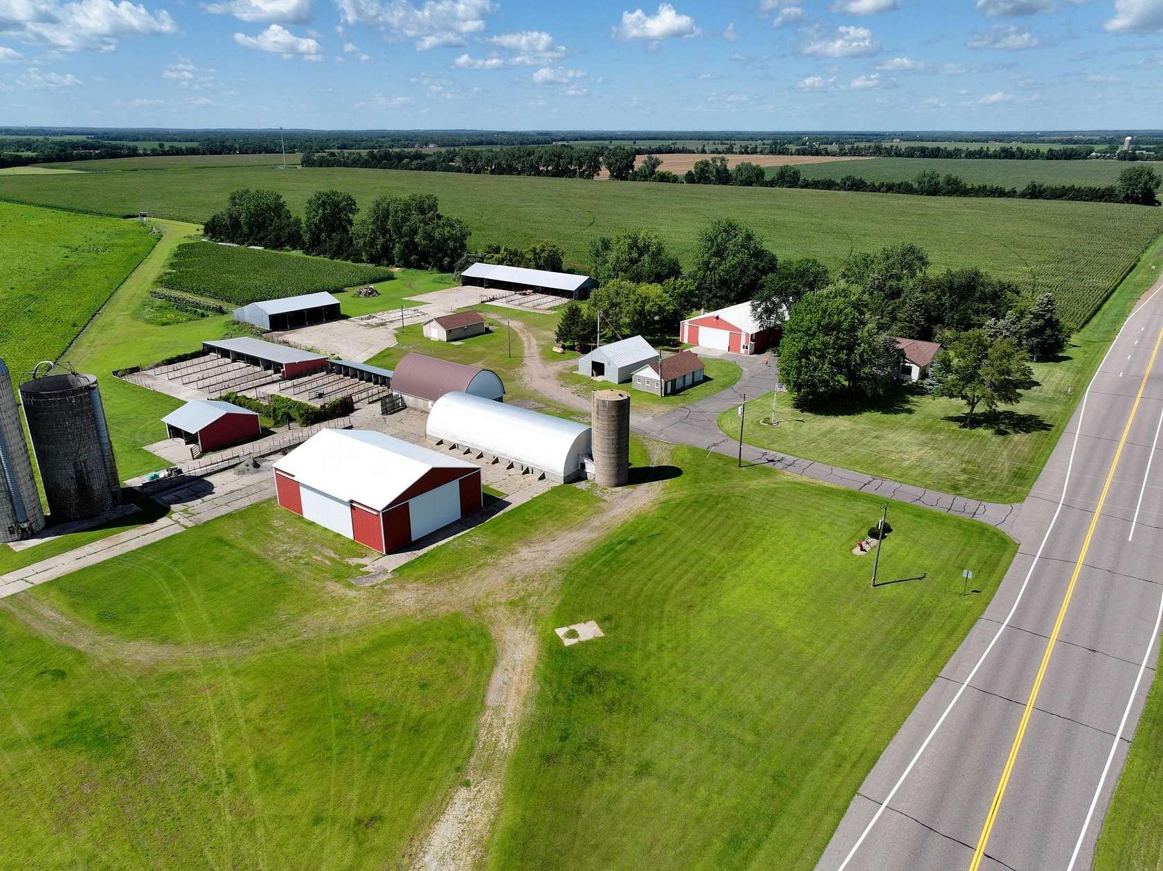 10 Acres of Improved Mixed-Use Land for Sale in Clear Lake, Minnesota