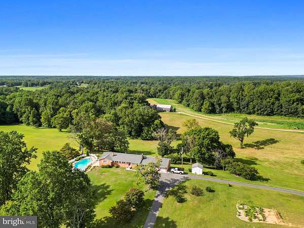 22 Acres of Land with Home for Sale in Brandywine, Maryland