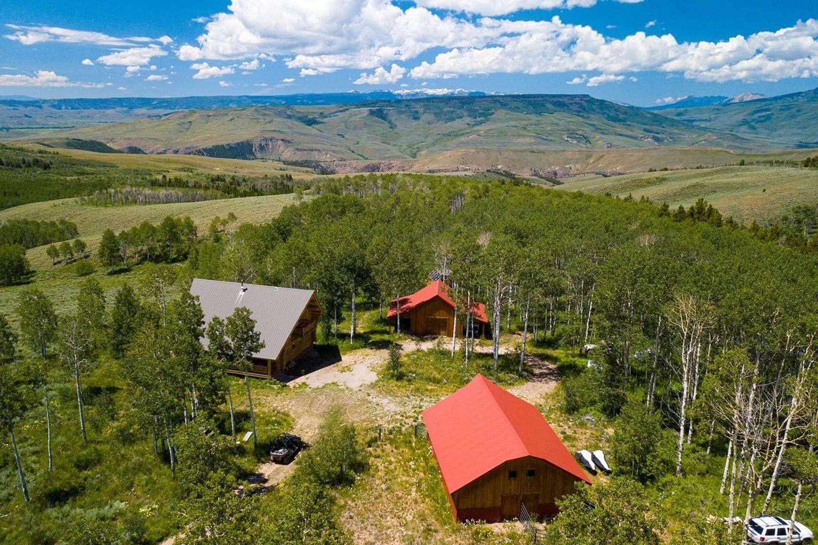 40 Acres of Recreational Land with Home for Sale in Gunnison, Colorado