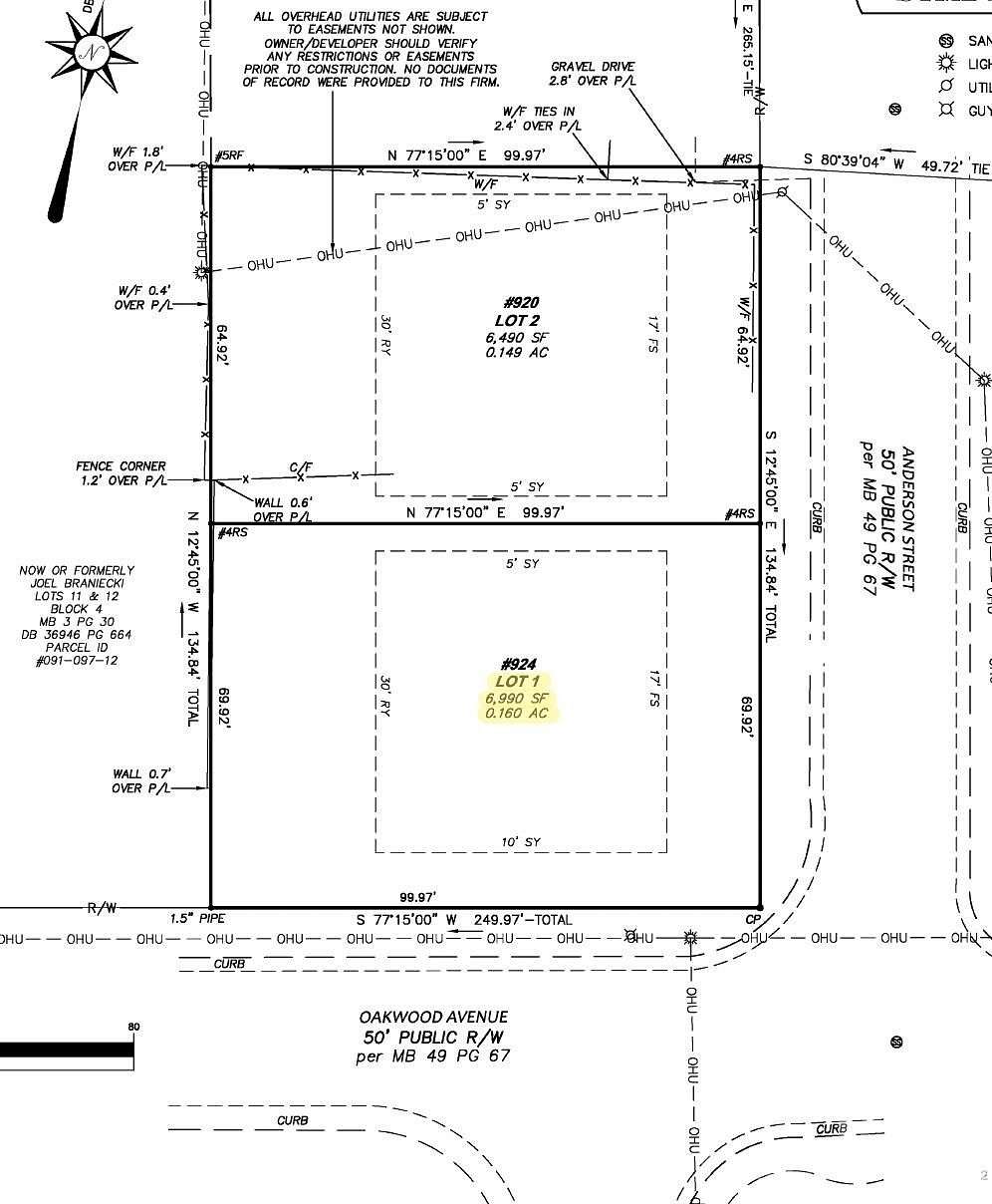 0.16 Acres of Residential Land for Sale in Charlotte, North Carolina
