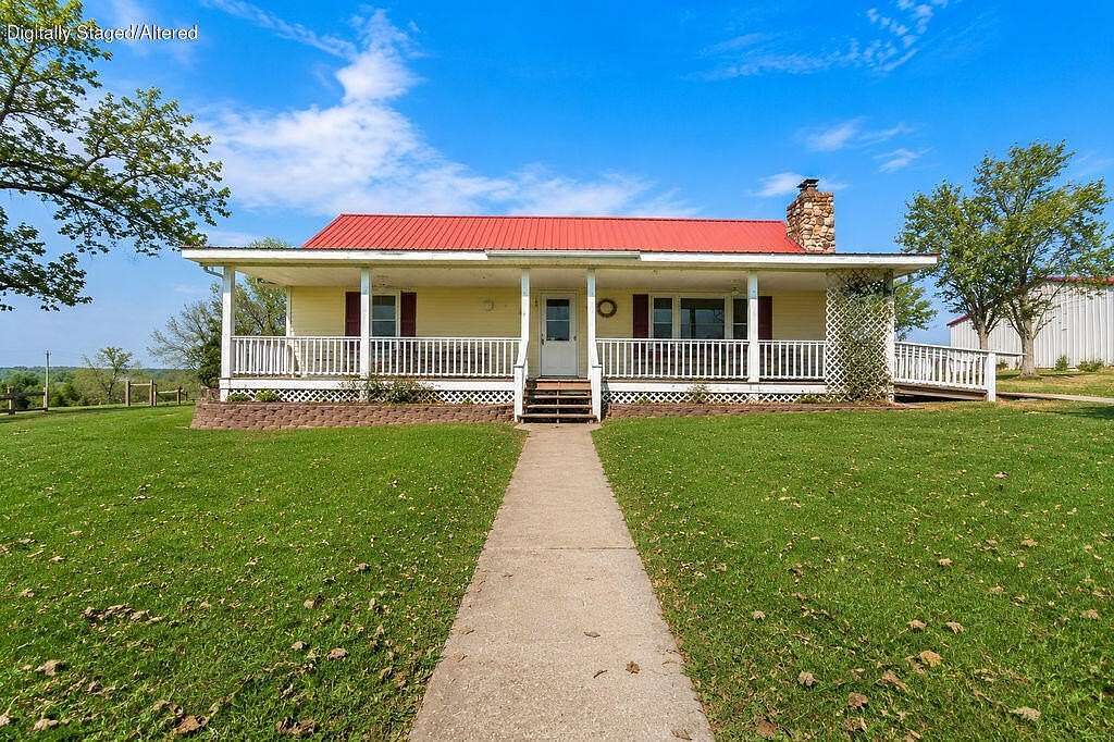 5.73 Acres of Land with Home for Sale in Walnut Shade, Missouri