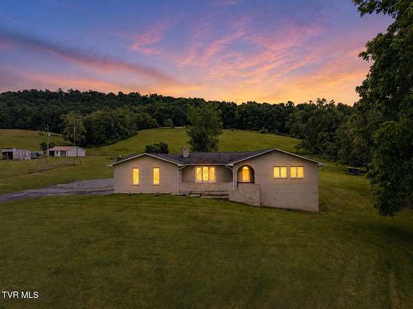 13 Acres of Land with Home for Sale in Marion, Virginia