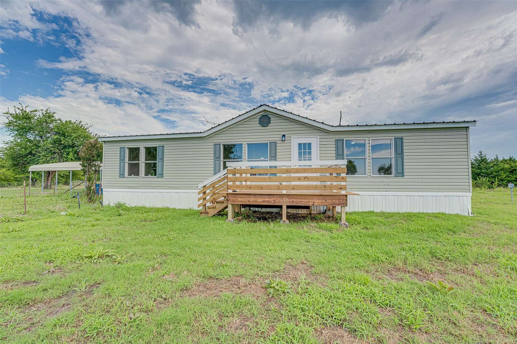 6.8 Acres of Land with Home for Sale in Celeste, Texas