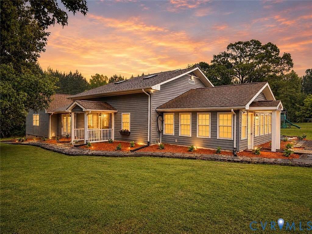 90.8 Acres of Agricultural Land with Home for Sale in Charlotte Court House, Virginia
