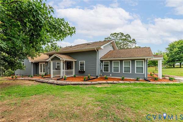 90.8 Acres of Agricultural Land with Home for Sale in Charlotte Court House, Virginia