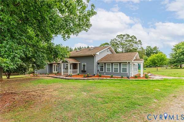 90.8 Acres of Agricultural Land with Home for Sale in Charlotte Court House, Virginia