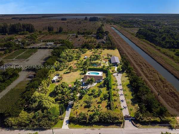 4.34 Acres of Land with Home for Sale in Miami, Florida