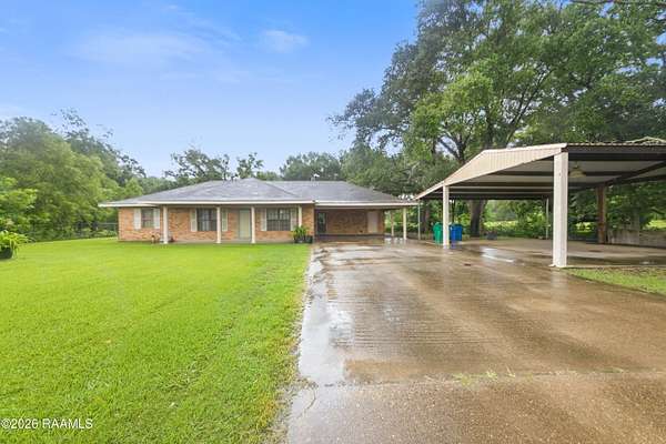 3.73 Acres of Land with Home for Sale in Church Point, Louisiana
