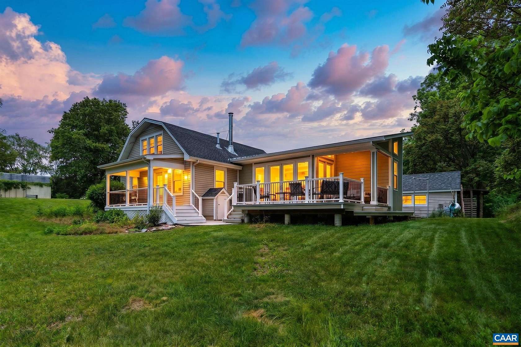 5.42 Acres of Land with Home for Sale in Staunton, Virginia