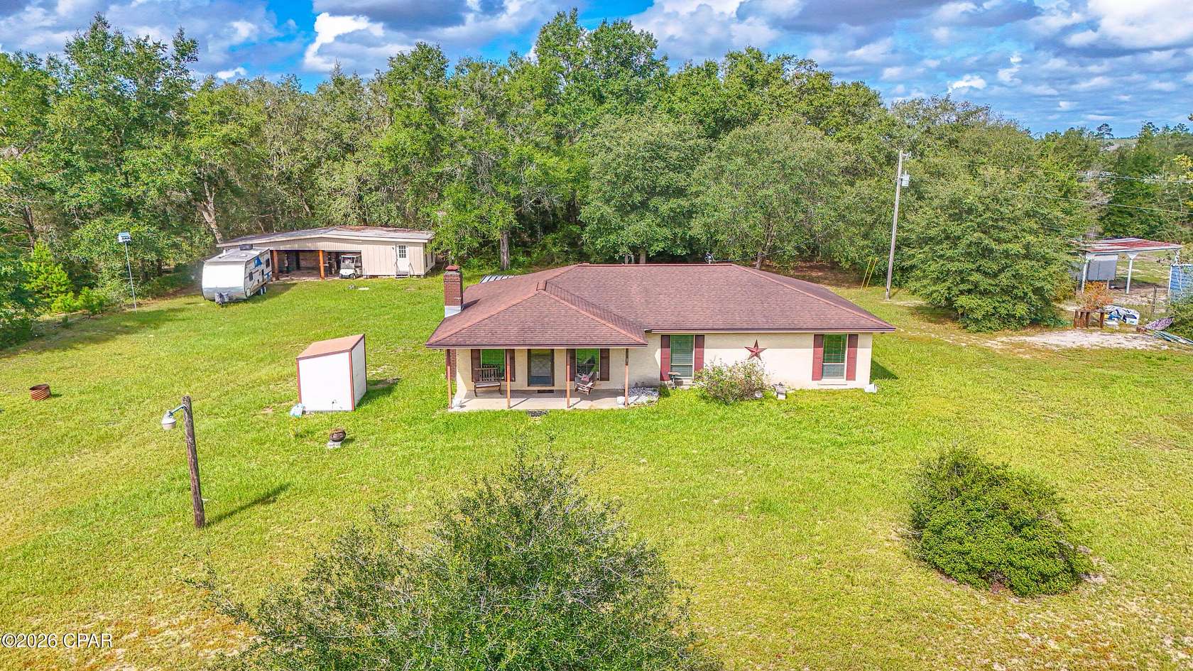 4 Acres of Land with Home for Sale in Southport, Florida