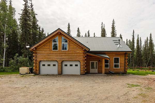 4.28 Acres of Land with Home for Sale in North Pole, Alaska