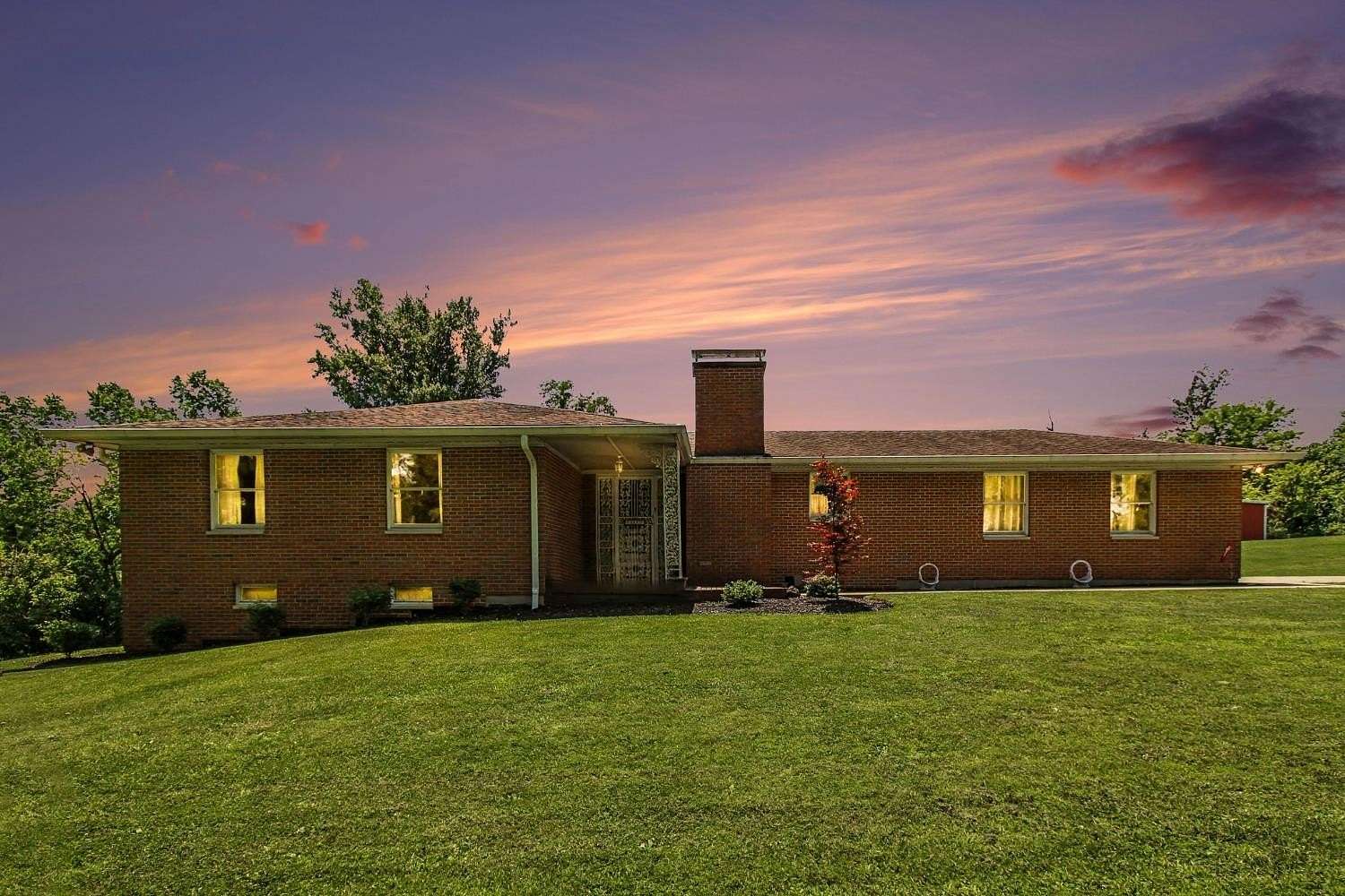 17.6 Acres of Land with Home for Sale in Aurora, Indiana
