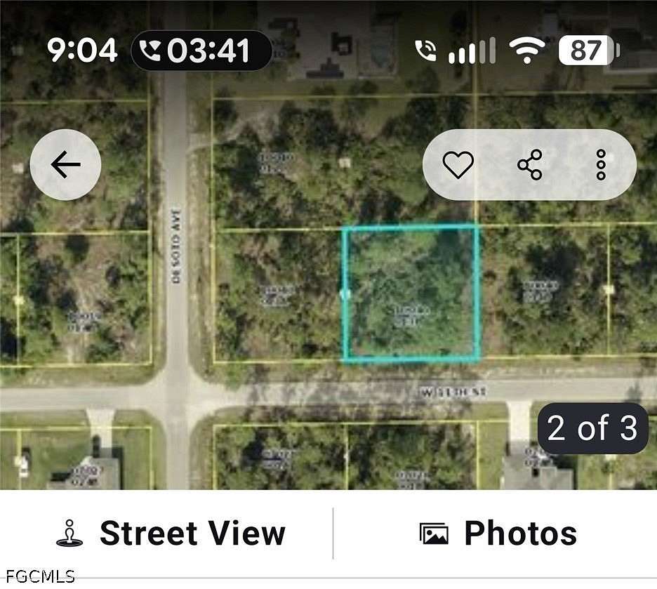 0.25 Acres of Residential Land for Sale in Lehigh Acres, Florida