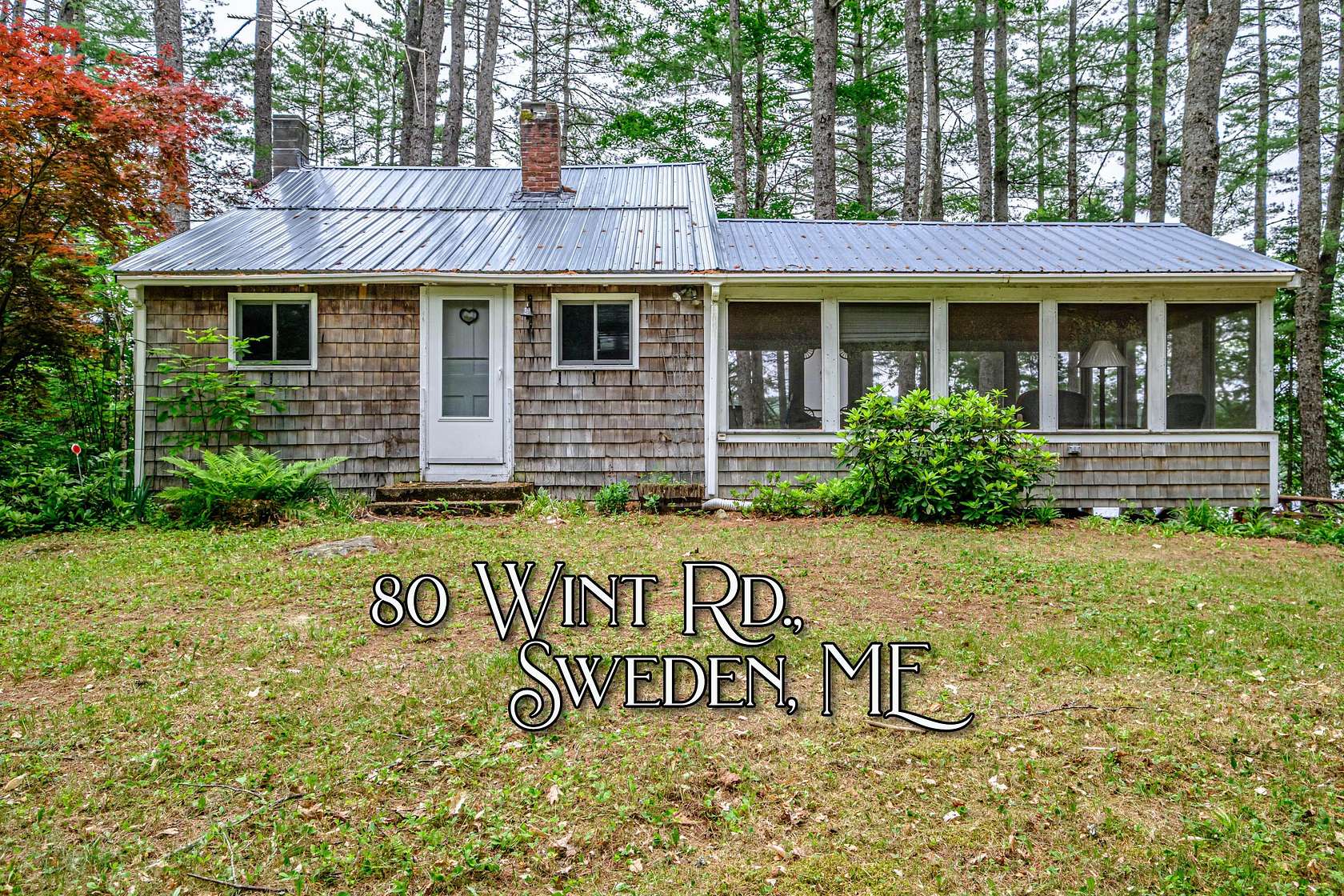 2.5 Acres of Land with Home for Sale in Sweden, Maine