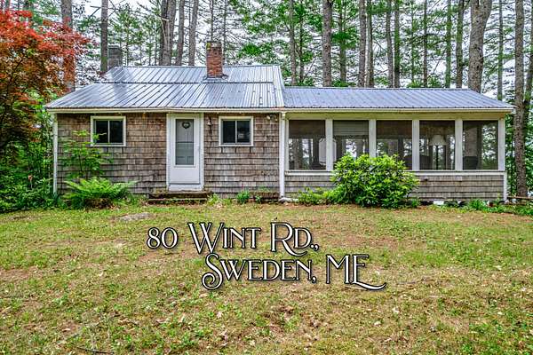 2.5 Acres of Land with Home for Sale in Sweden, Maine