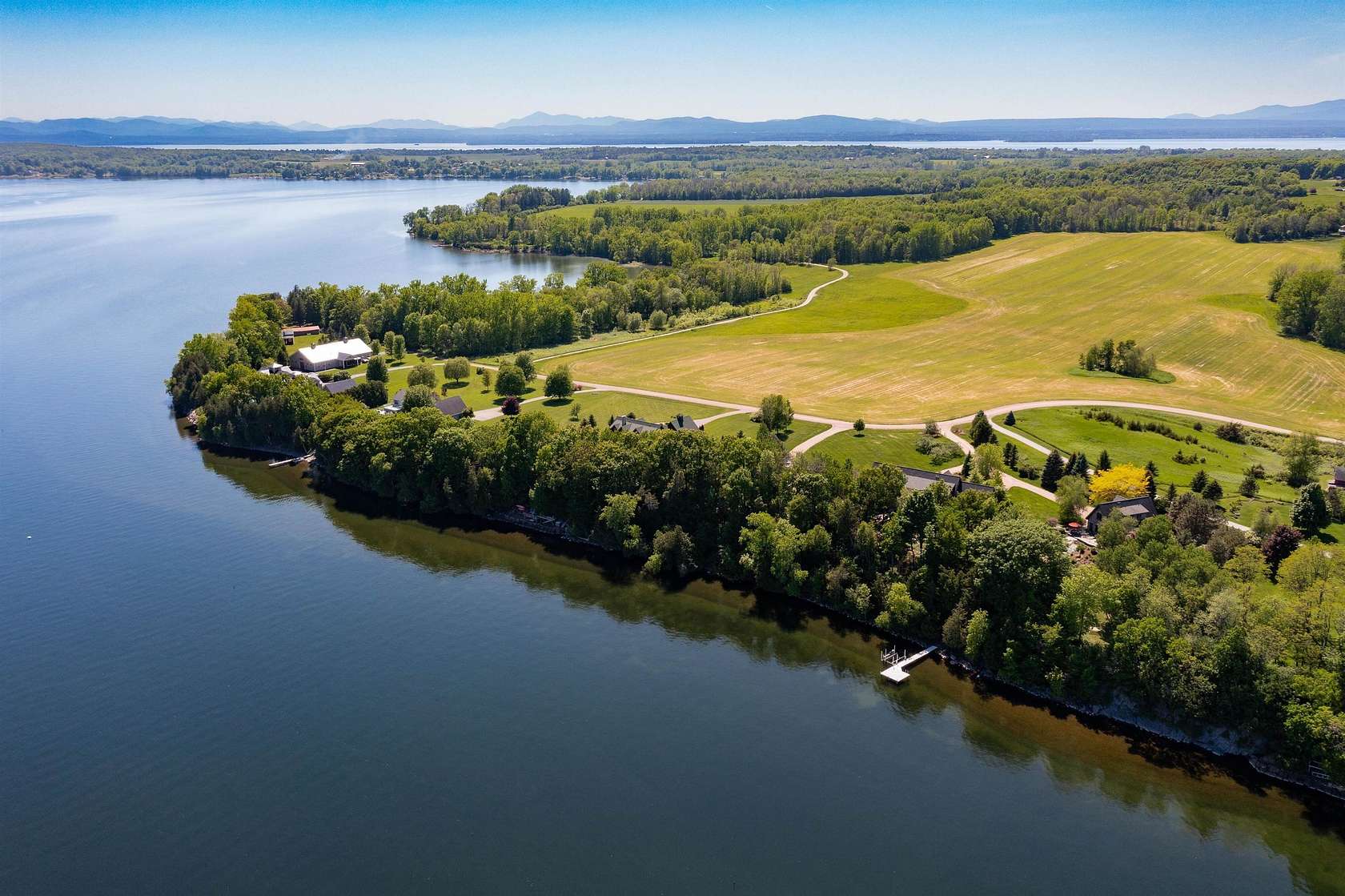 10.2 Acres of Land with Home for Sale in South Hero, Vermont