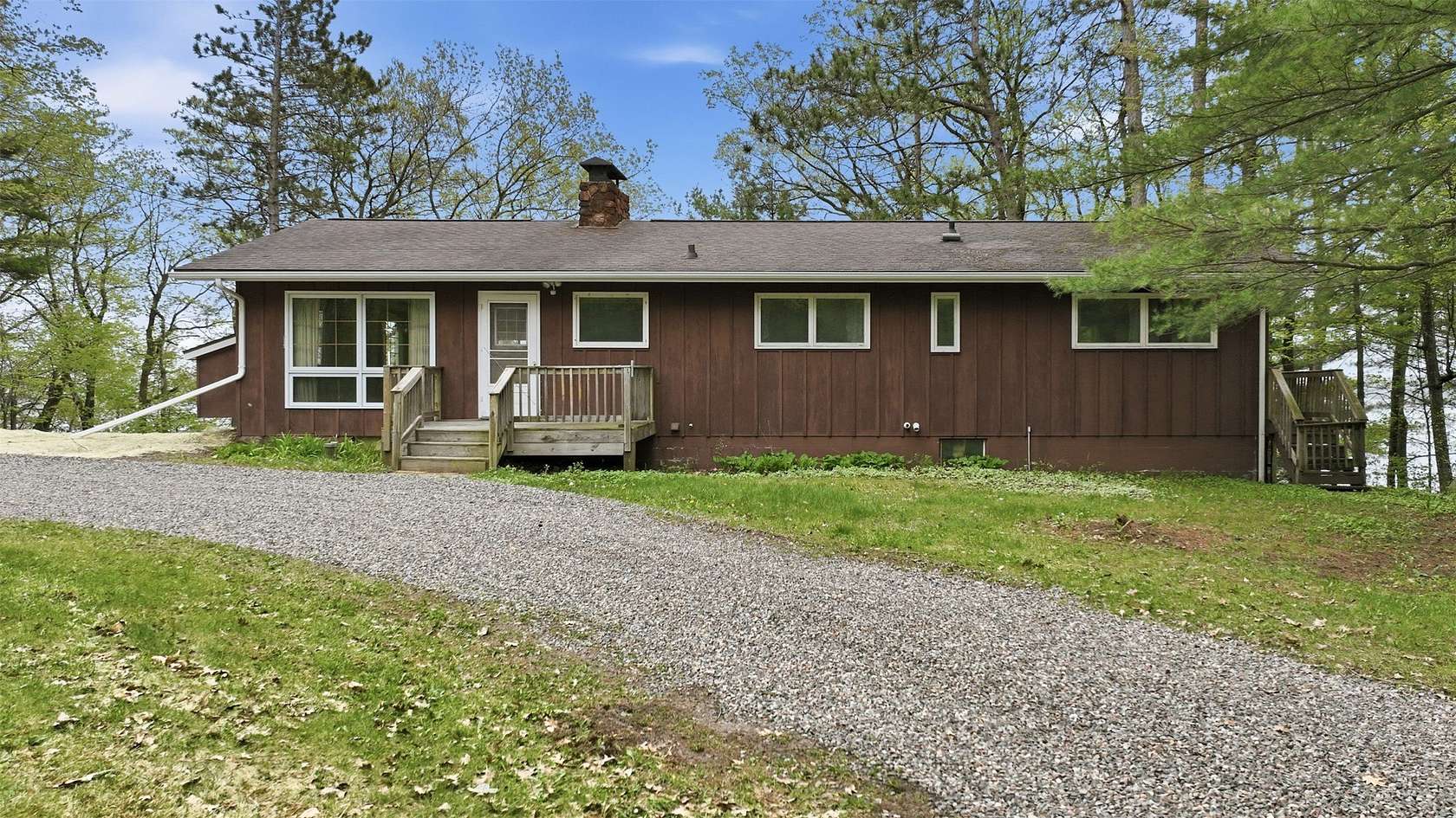 3 Acres of Land with Home for Sale in Stone Lake, Wisconsin