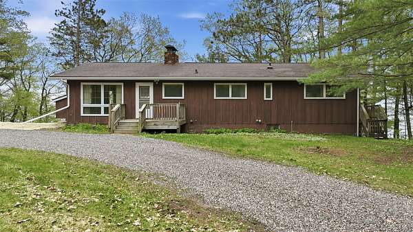 3 Acres of Land with Home for Sale in Stone Lake, Wisconsin