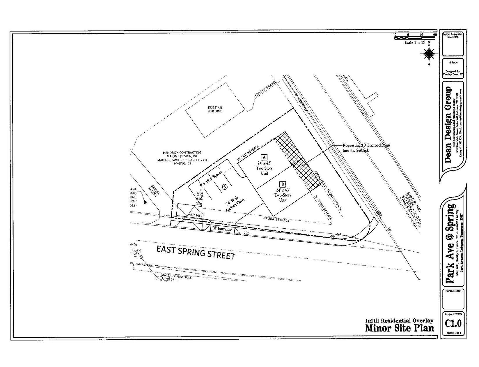 0.19 Acres of Mixed-Use Land for Sale in Lebanon, Tennessee