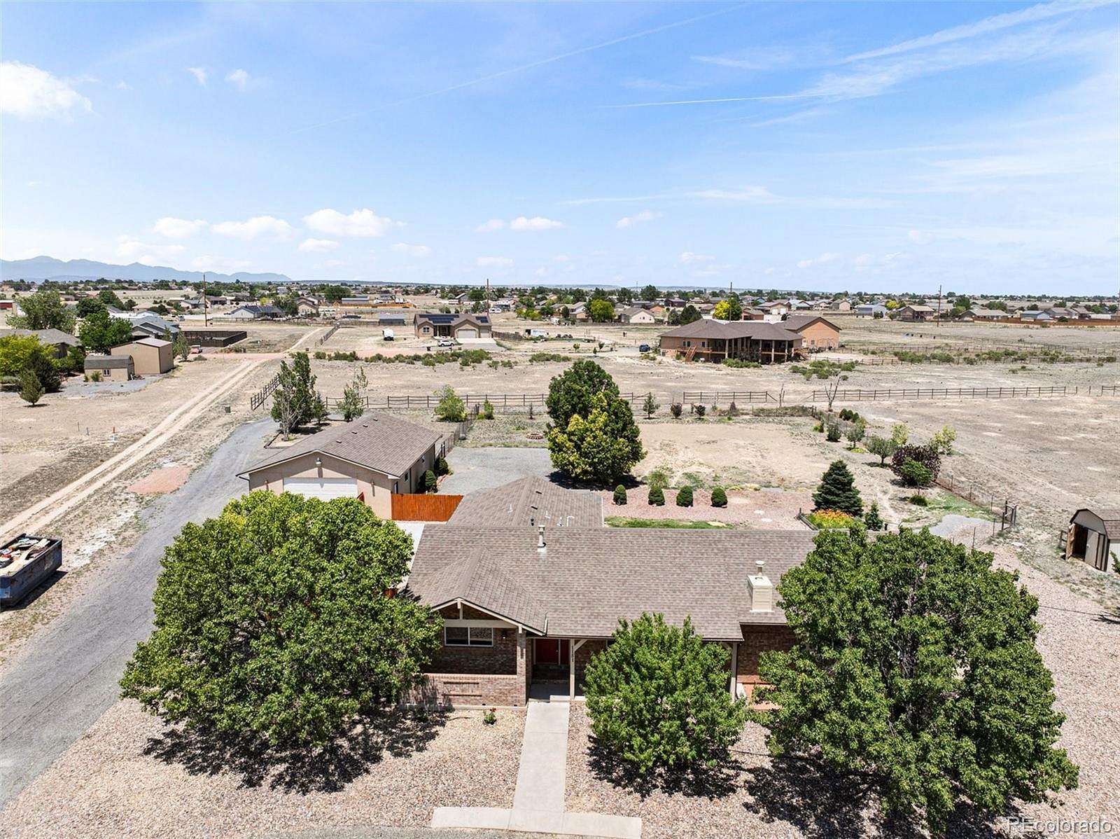 4.85 Acres of Land with Home for Sale in Pueblo, Colorado