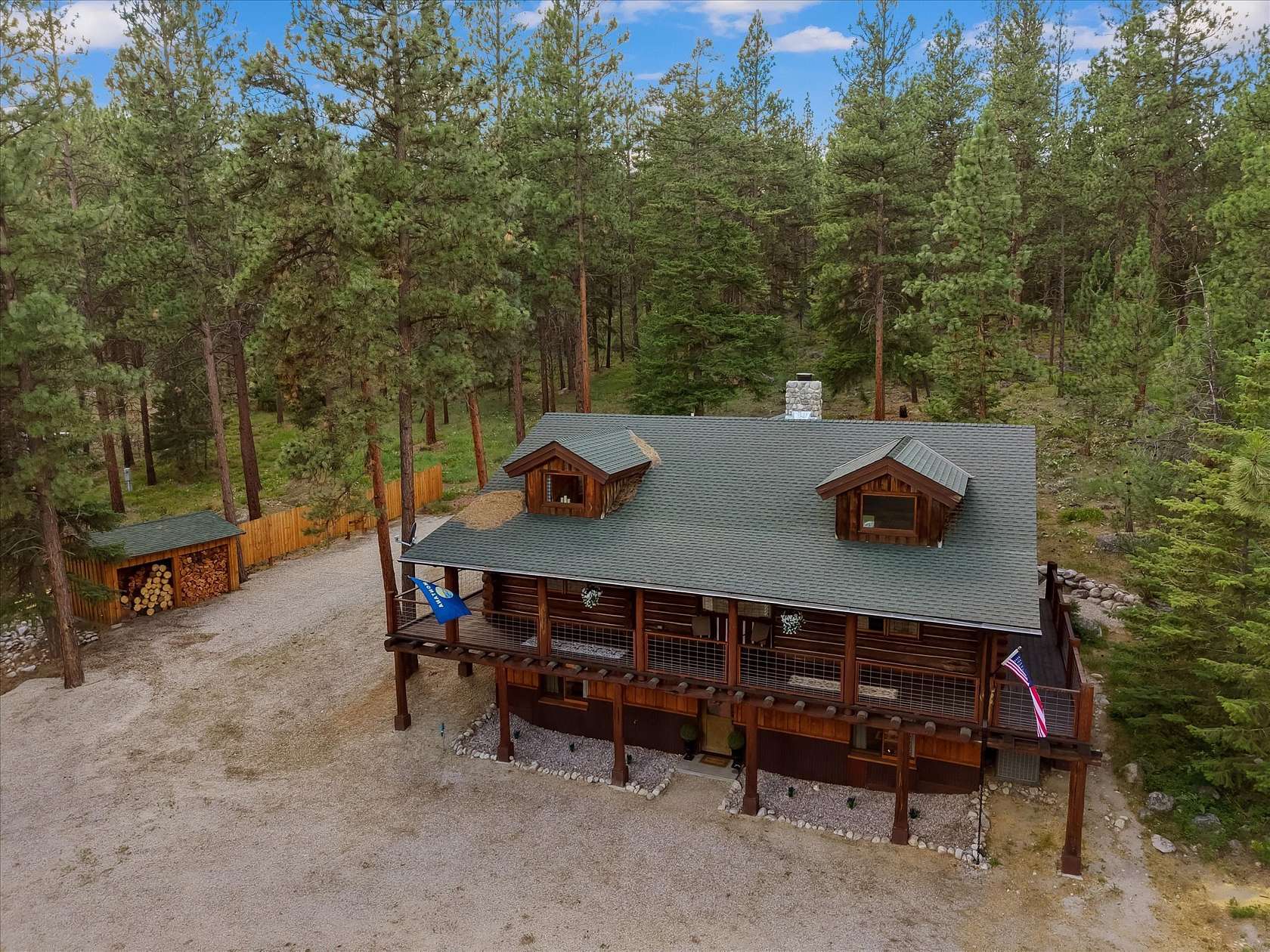 2.58 Acres of Land with Home for Sale in Hamilton, Montana