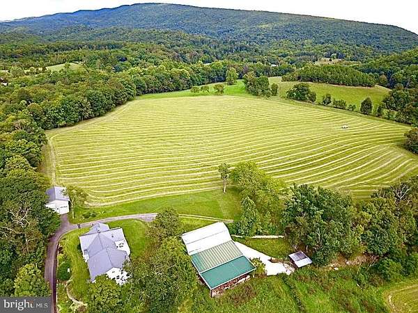 73.2 Acres of Agricultural Land with Home for Sale in Cumberland, Maryland