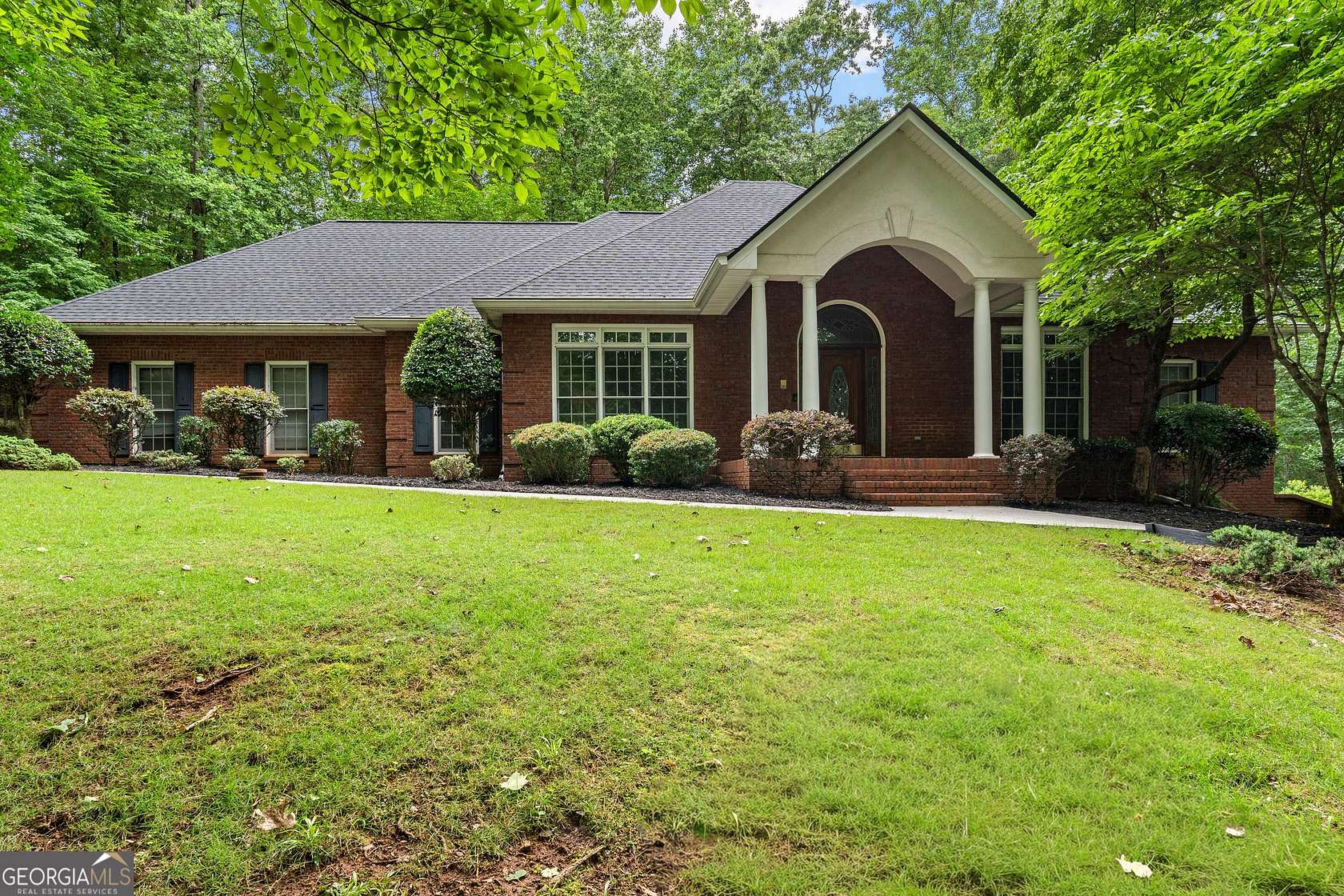 3 Acres of Land with Home for Sale in Fayetteville, Georgia